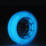 PLA 1.75mm Luminous Sky Blue – glow in the dark blue 1 kg