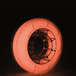 PLA 1.75mm Luminous red – glow in the dark red 1 kg