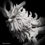 8K Water washable White Smoke Resin ELEGOO Colored White Resin for Water Washing