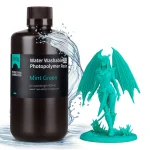 Water Washable Resin 2.0 Mint green ELEGOO Colored Green Resin for Water Washing